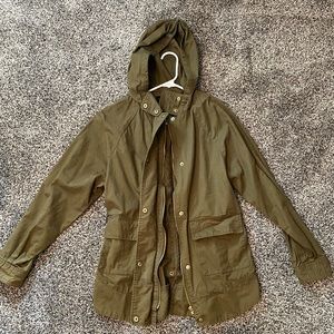 Olive green light jacket
